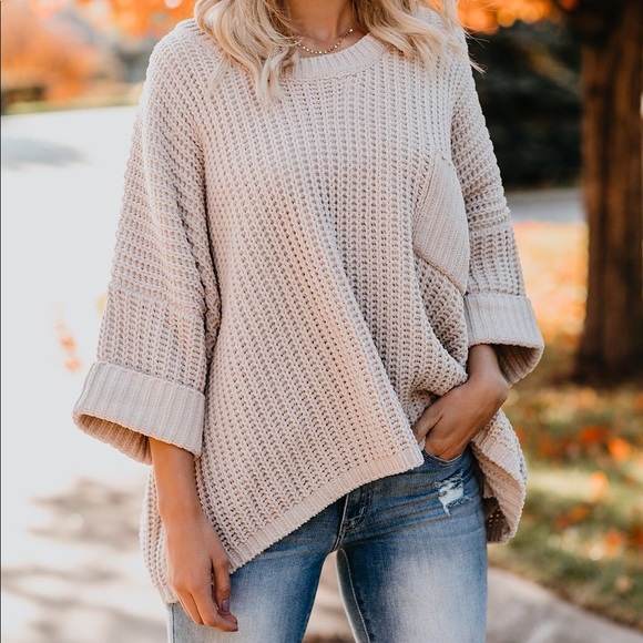 Cloudy Day Knit Sweater Vici - Picture 7 of 8